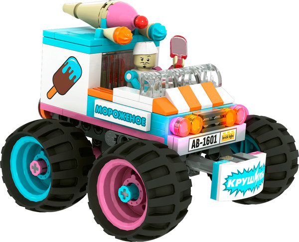 Изображение товара Конструктор Brick Labs Крушилы: Мороженщик AB-1601