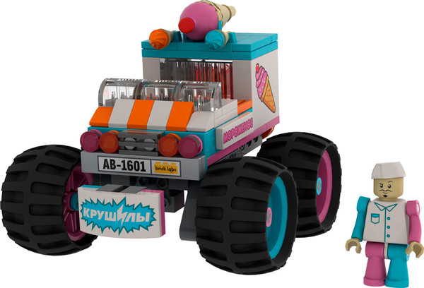 Изображение товара Конструктор Brick Labs Крушилы: Мороженщик AB-1601