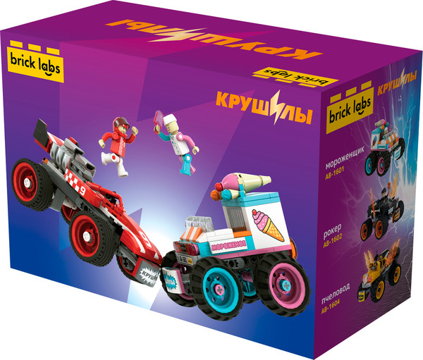 Изображение товара Конструктор Brick Labs Крушилы: Чемпион / AB-1603