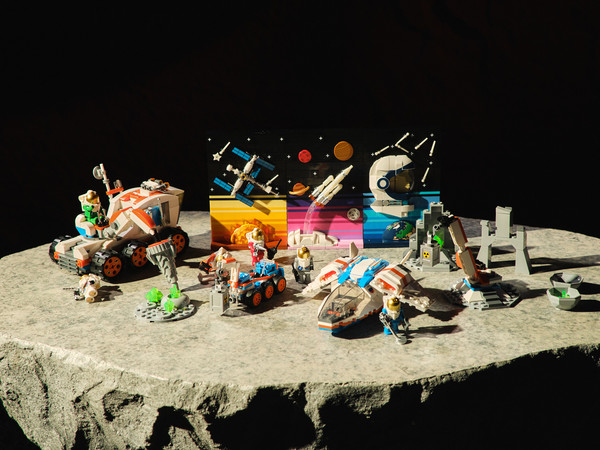 Изображение товара Конструктор Brick Labs Космос: Багги / AB-1318