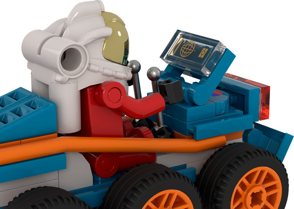 Изображение товара Конструктор Brick Labs Космос: Багги / AB-1318