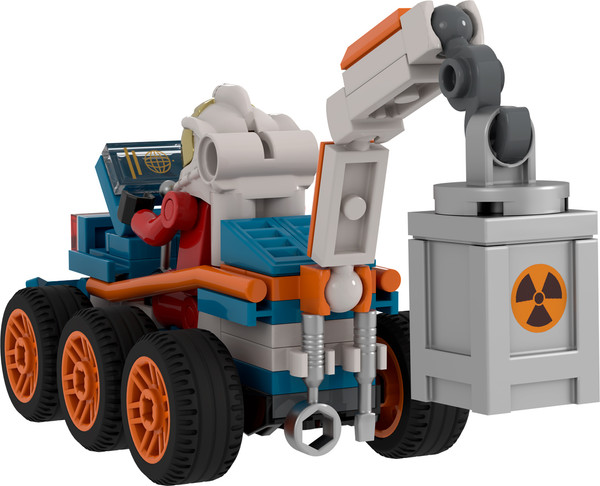 Изображение товара Конструктор Brick Labs Космос: Багги / AB-1318