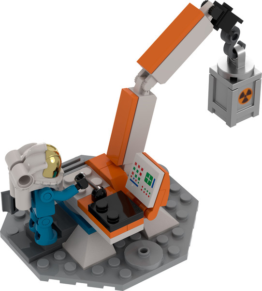 Изображение товара Конструктор Brick Labs Космос: Большой звездолет исследователей / AB-1319