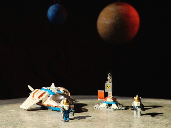 Изображение товара Конструктор Brick Labs Космос: Большой звездолет исследователей / AB-1319