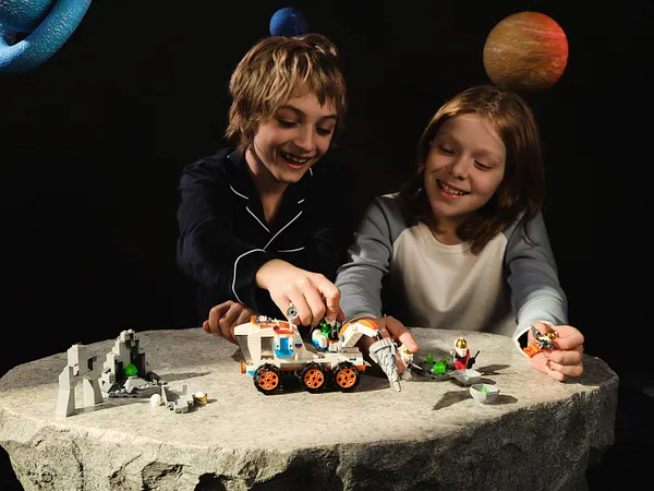 Изображение товара Конструктор Brick Labs Космос: Лунный бурильщик геологов / AB-1320