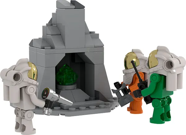 Изображение товара Конструктор Brick Labs Космос: Лунный бурильщик геологов / AB-1320