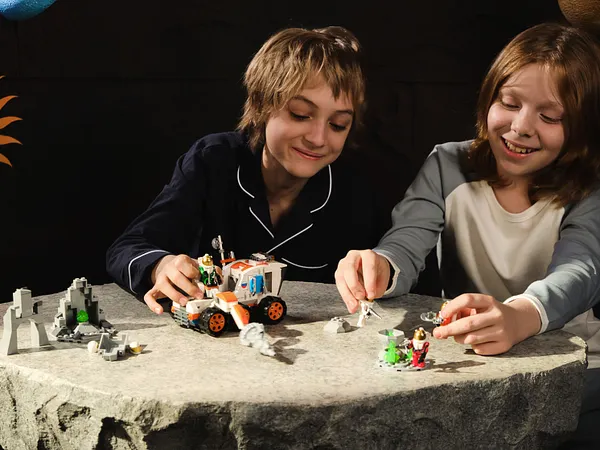 Изображение товара Конструктор Brick Labs Космос: Лунный бурильщик геологов / AB-1320