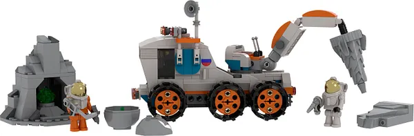 Изображение товара Конструктор Brick Labs Космос: Лунный бурильщик геологов / AB-1320