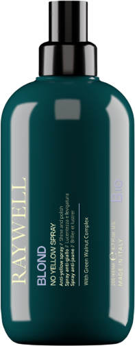 Изображение товара Тонирующий спрей для волос RAYWELL B.IO Blond No Yellow Термозащитный против желтизны (200мл)