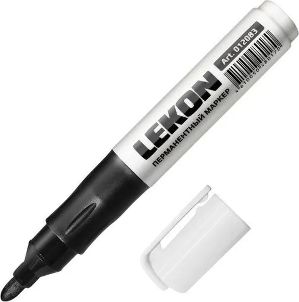 Изображение товара Набор маркеров строительных LEKON ReFresh / 12083.21 (10шт, черный)