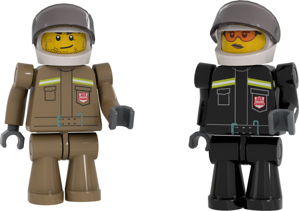 Изображение товара Конструктор Brick Labs Пожарный самолет Грозовой шквал / AB-1314