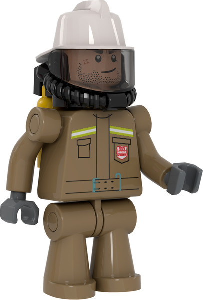 Изображение товара Конструктор Brick Labs Пожарная часть с каланчой Огневая стража / AB-1317