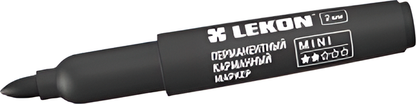 Изображение товара Набор маркеров строительных LEKON Mini / 14882.21 (80шт, черный)