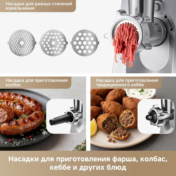 Изображение товара Мясорубка электрическая Trouver Meat Grinder MG20