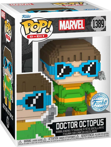 Фигурка коллекционная Funko POP! 8-Bit. Bobble Marvel Doctor Octopus Exc / Fun82110 — фото 6