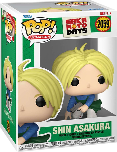 Фигурка коллекционная Funko POP! Animation. Sakamoto Days. Shin Asakura / Fun86689 — фото 6