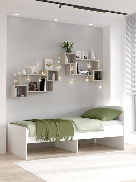 Изображение товара Полка Артём-Мебель Вегас СН-129.09 (кашемир)