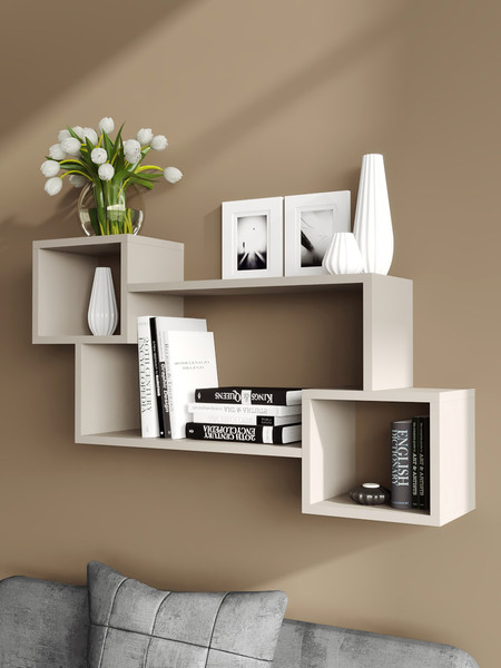 Изображение товара Полка Артём-Мебель Вегас СН-129.09 (кашемир)