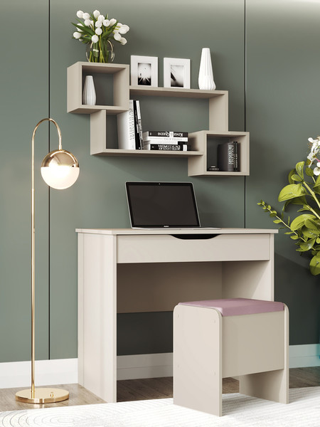 Изображение товара Полка Артём-Мебель Вегас СН-129.09 (кашемир)