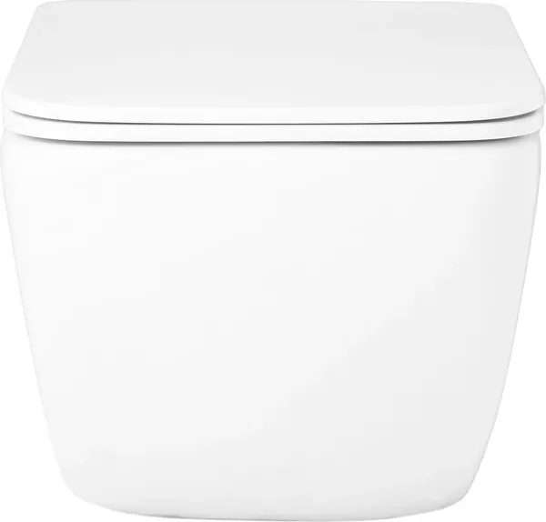 Изображение товара Унитаз подвесной с инсталляцией Saniteco KW-99048 + Triton Pro EVO815N (с кнопкой белый, матовый)