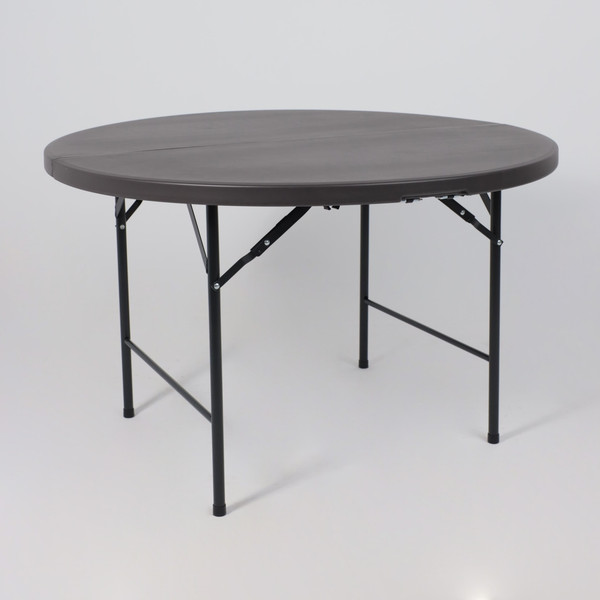 Изображение товара Стол складной AksHome Table AKS тип 9 D122х74 (темно-серый)