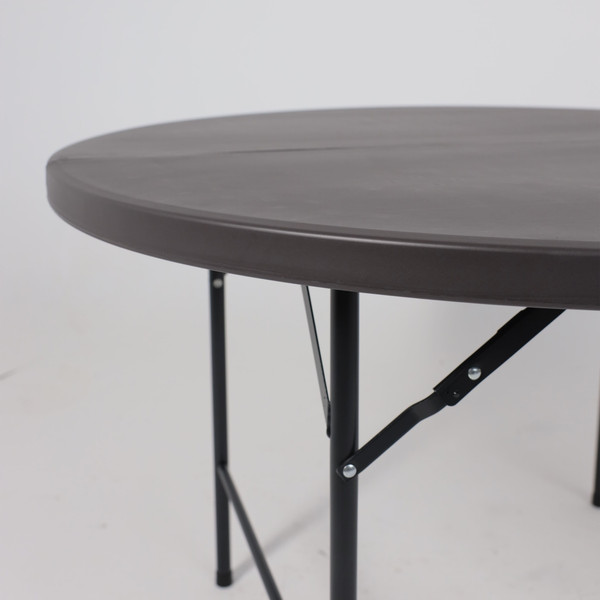 Изображение товара Стол складной AksHome Table AKS тип 9 D122х74 (темно-серый)