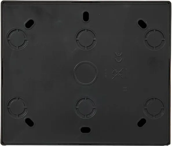Изображение товара Розетка Lezard 752-4200-127BDP (черный бархат)