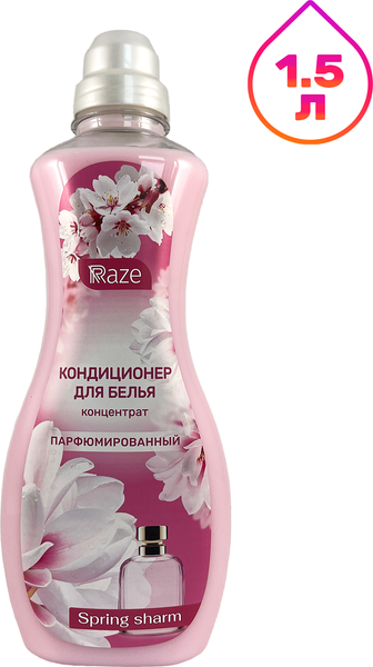 Кондиционер для белья Raze Spring Sharm концентрат парфюмированный (1.5л) — фото 3