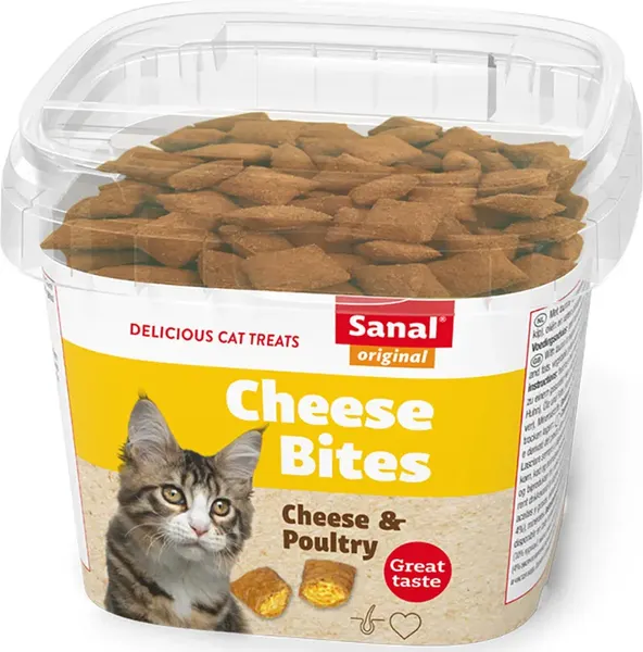 Изображение товара Лакомство для кошек Sanal Cheese Bites (6x75г)