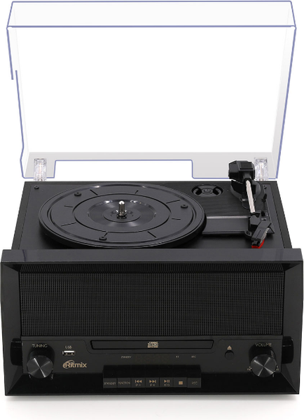 Изображение товара Проигрыватель виниловых пластинок Ritmix LP-400B (черный)