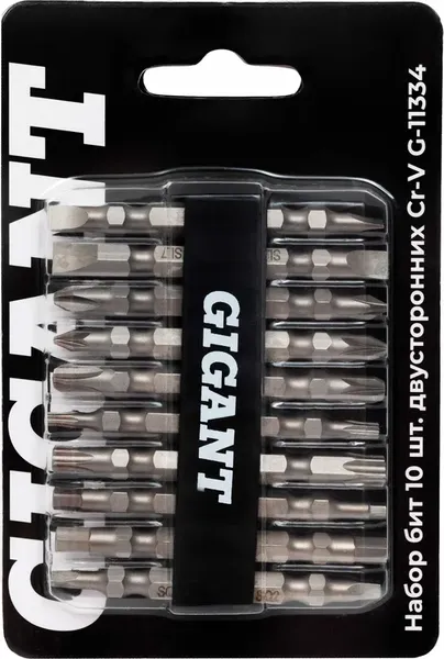 Изображение товара Набор бит Gigant G-11334 (10шт)