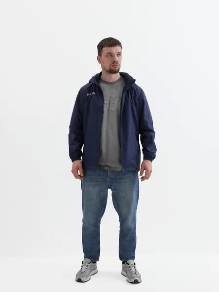 Изображение товара Ветровка Kelme Woven Jacket / 3801241-416 (4XL, темно-синий)