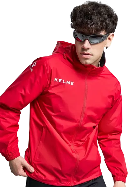 Изображение товара Ветровка Kelme Raincoat / 3801241-600 (5XL, красный)