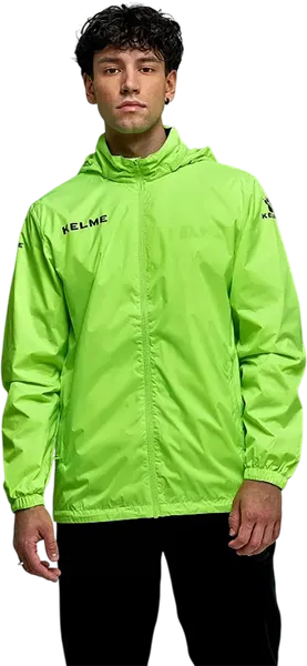 Изображение товара Ветровка Kelme Raincoat / 3801241-904 (6XL, салатовый/зеленый)