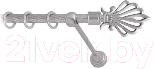 Изображение товара Карниз для штор Lm Decor Веер 006 1р витой (сатин, 4м)