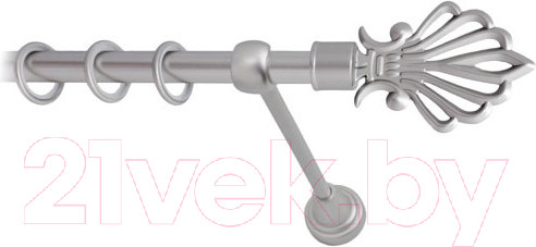 Изображение товара Карниз для штор Lm Decor Веер 006 1р гладкий (сатин, 1.8м)