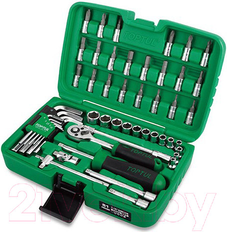 Изображение товара Универсальный набор инструментов Toptul GCAI5102