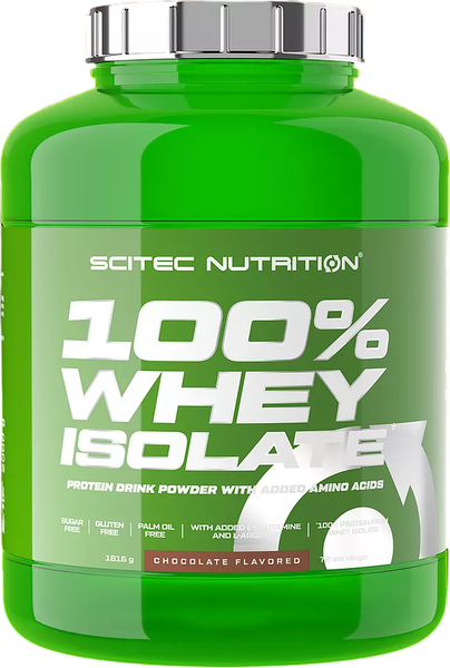 Протеин Scitec Nutrition Whey Isolate (1816г, шоколад-орех) — фото 3