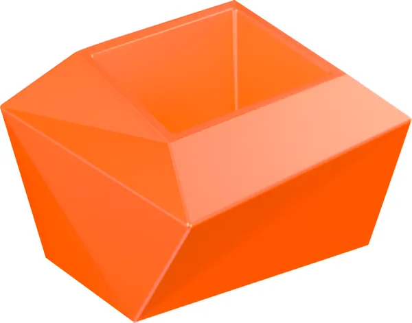 Изображение товара Кашпо БЕРКАНО Quaro S / 220_120_18V (Orange)