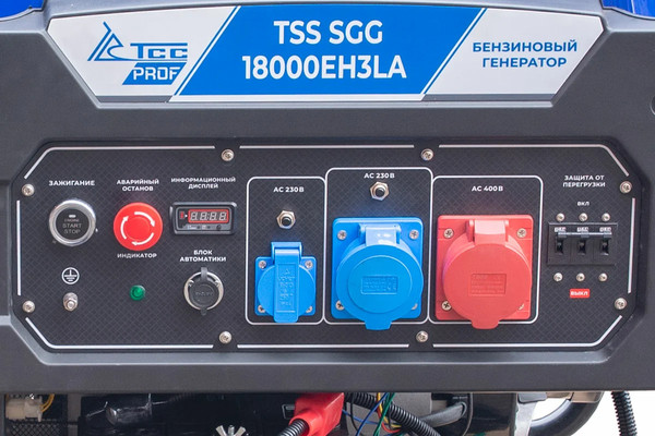 Изображение товара Бензиновый генератор TCC SGG 18000EH3LA / 190069