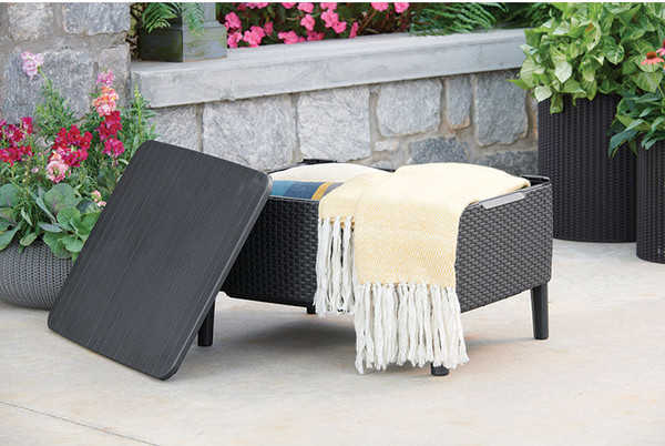 Изображение товара Стол пластиковый Keter Salemo table / 244102 (графит)