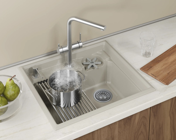 Изображение товара Мойка кухонная GRANULA KS-5807R (креман)