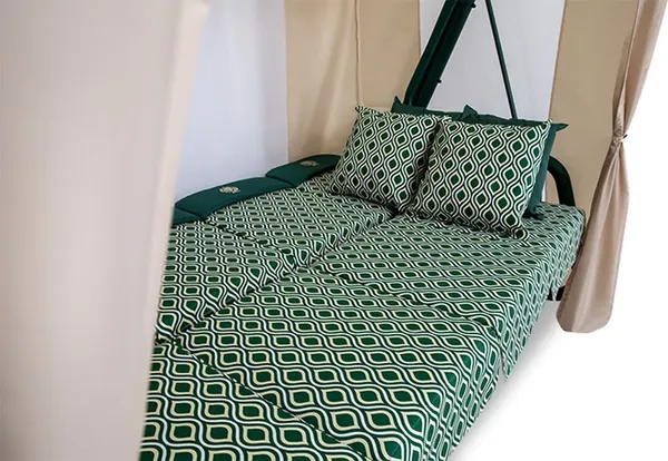 Изображение товара Качели садовые Arno Монарх (зеленый)