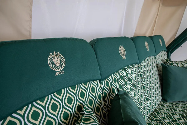 Изображение товара Качели садовые Arno Монарх (зеленый)