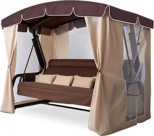 Изображение товара Качели садовые Arno Роттердам (шоколадный)