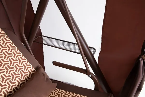 Изображение товара Качели садовые Arno Дефа Люси Люкс (шоколадный)