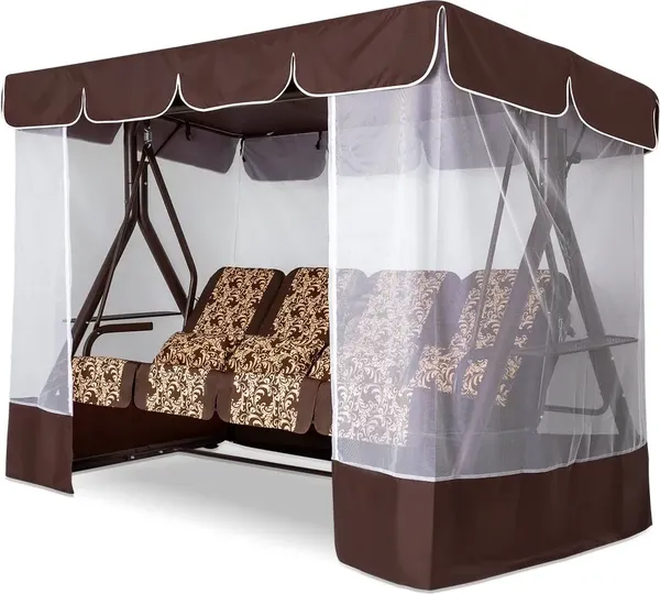 Изображение товара Качели садовые Arno Дефа Люси (шоколадный)