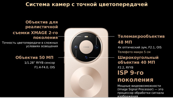 Изображение товара Смартфон Huawei Mate 80 Pro 16GB/512GB (золото)