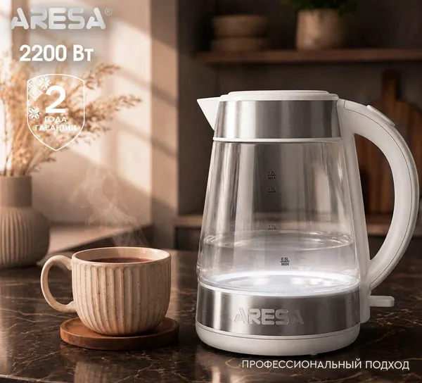 Изображение товара Электрочайник Aresa AR-3489