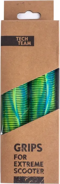 Изображение товара Грипсы для самоката Tech Team Fish 294354 (зеленый/голубой)